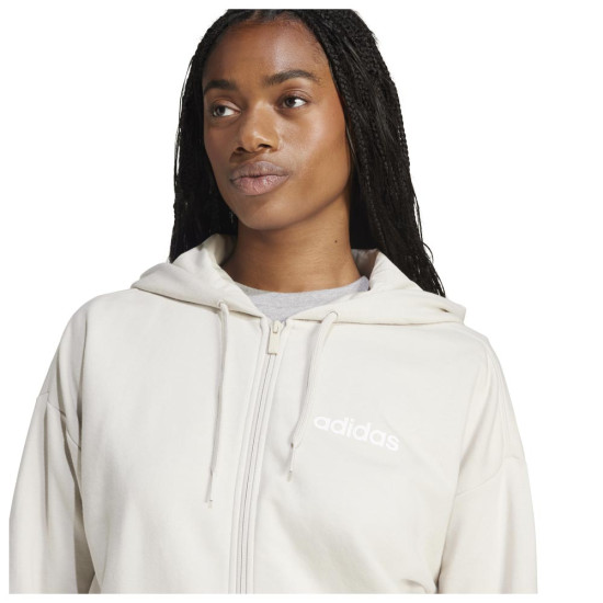 Adidas Γυναικεία ζακέτα Linear French Terry Track Top
